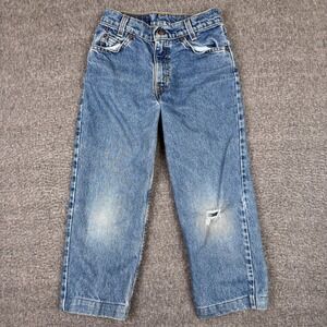 Vintage Levis 550 Jeans Boys 12 Relaxed Fit Made USA Little Levis Denim 90s